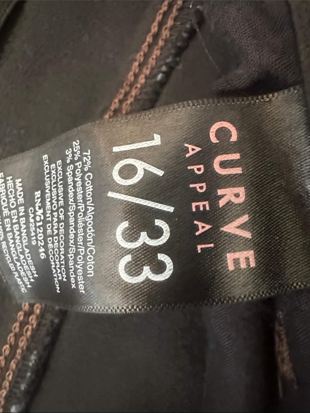 Curve Appeal stretch jeans for women - Picture 3 of 4